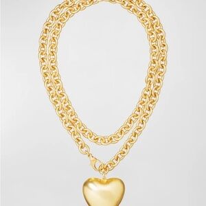 Roxanne Assouline Large Puffy Heart Necklace